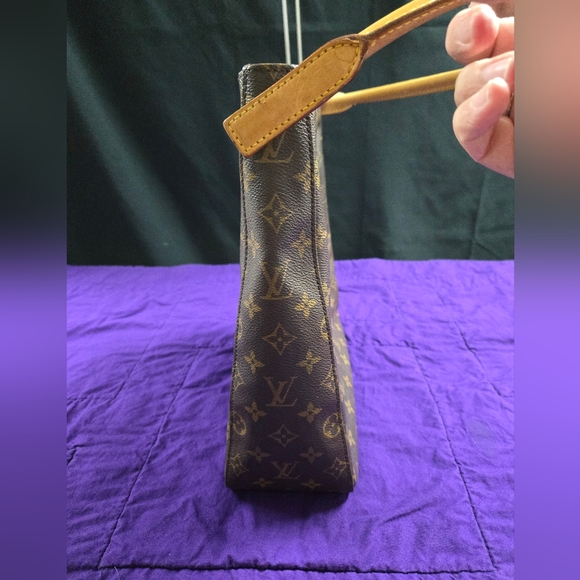 🧡💜 LOUIS VUITTON LOOPING GM MONOGRAM CANVAS SHOULDER BAG - Picture 4 of 14